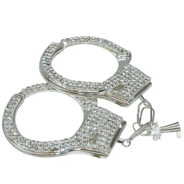 Rhinestone Jewelry Arm Handcuffs Sex Toys For Hen Party