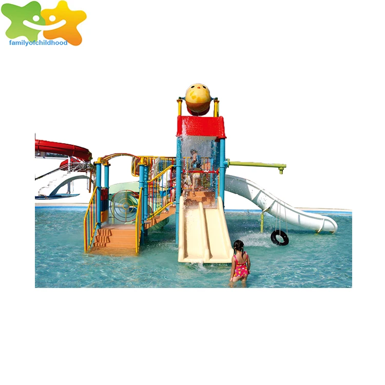 amazing aqua water park slides outdoor water game for fun