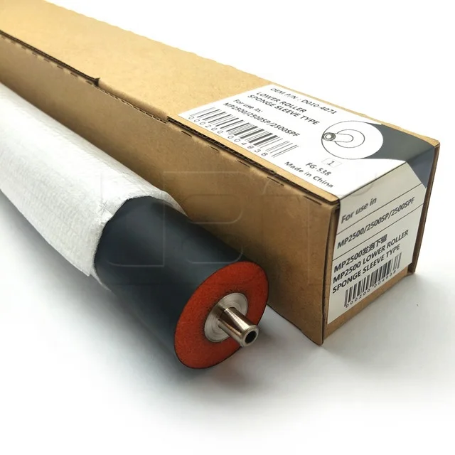Fuser Lower Pressure Roller for Ricoh Aficio MP2500 MP2500SP MP2500SPF D010-4081 Japan Korea China