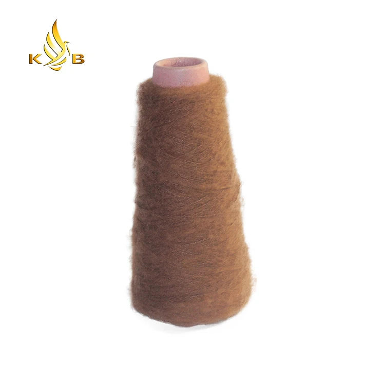 Soft Fancy Brushed Yarn for Knitting Sweater Rabbit Like Yarn