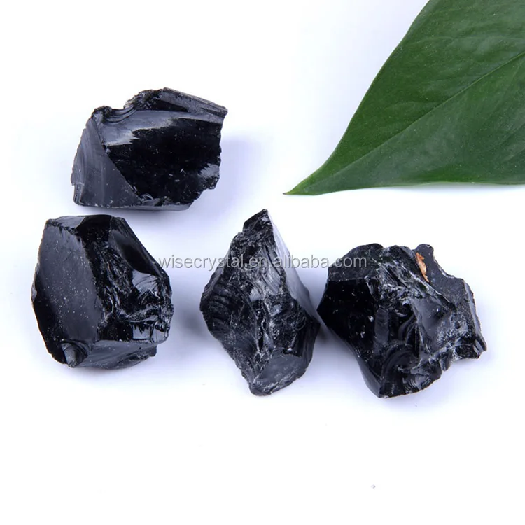 For wholesale healing black tourmaline rock stone energy stone crystal