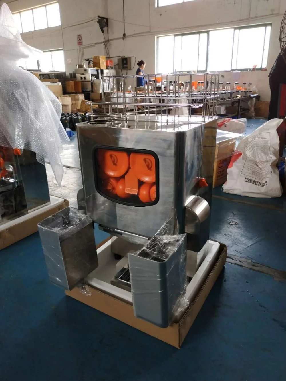 Automatic Orange Juice Machine