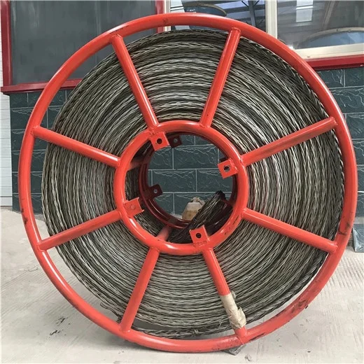 12x19 Anti-twisting braided cable steel pilot Steel wire rope