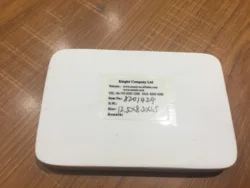 Antique Pottery Style White Oval Shape Resin Flower Vase Set for Home Decor