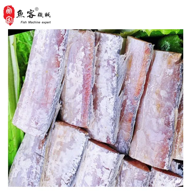 Electric Fish Cutter Automatic Fish Block Cutting Machine for Saury Professional Fish Processing Machine