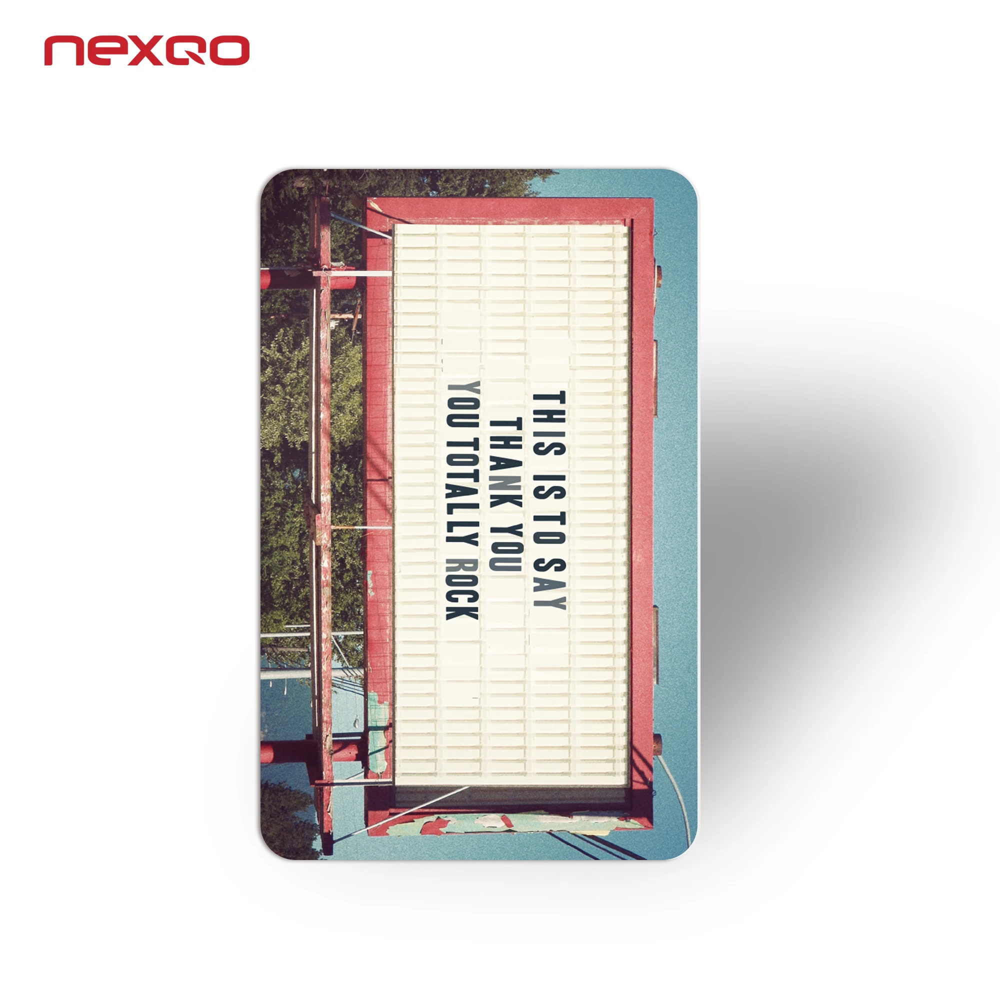 Spot UV printing 300 gsm NFC business card paper