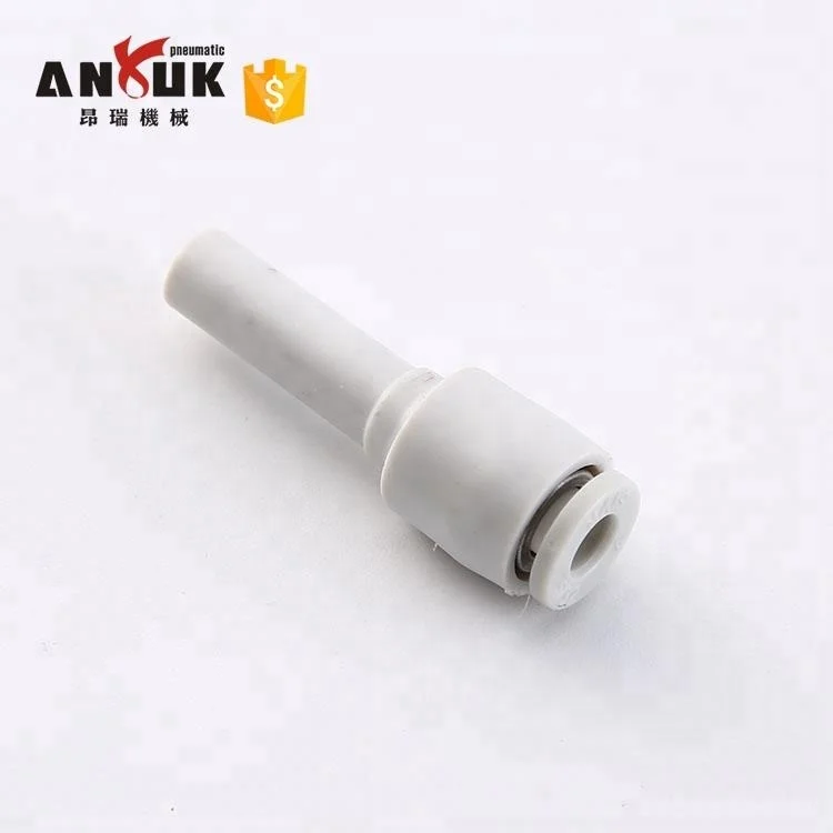 ANRUK SMC one touch pneumatic plastic air tube connector straight union coupling fitting