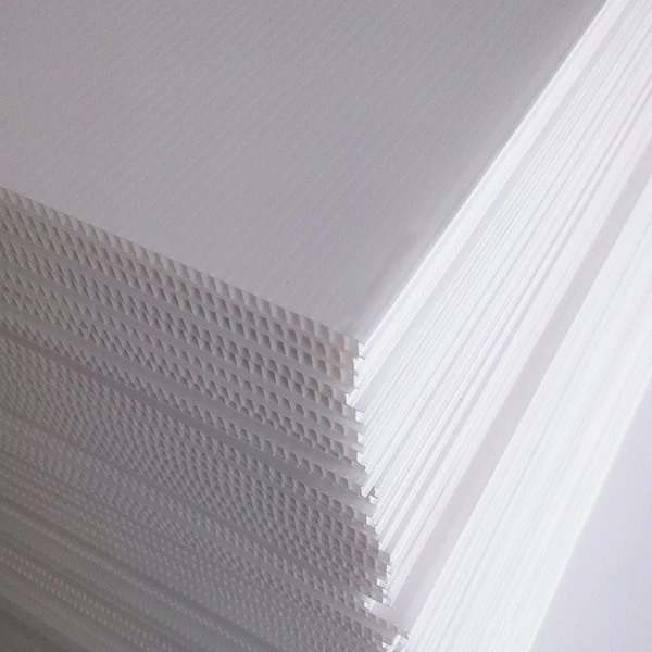 Clear White Corrugated plastic Countertop Template for Granite and Marble