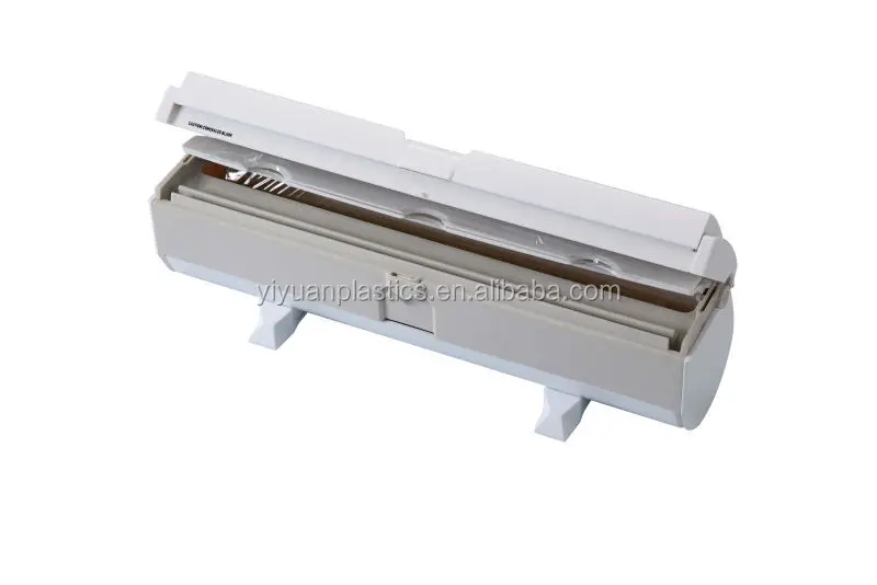 
Household Food Wrap Plastic Cutter Cling Film Dispenser 