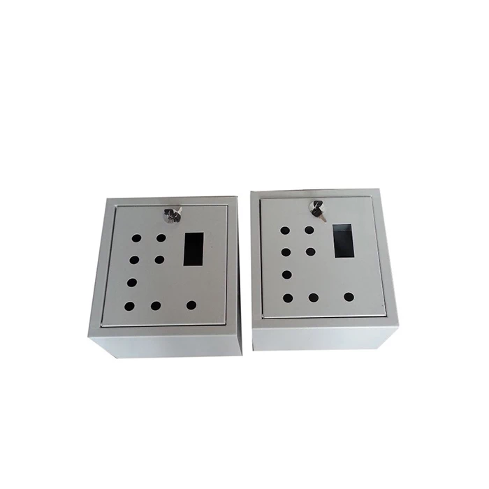 Indoor outdoor cold steel gas meter box