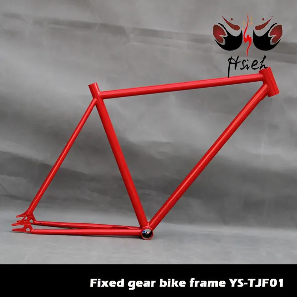 Colorful fixed gear frame for single speed bike