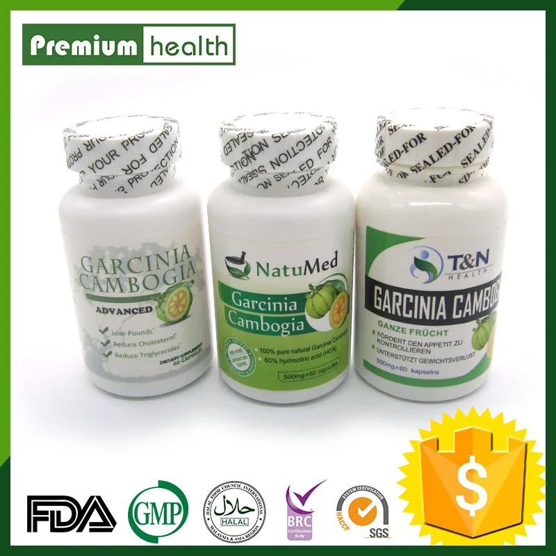 
GMP Certified Garcinia Cambogia Extract with Green Coffee Bean Capsules Oem 