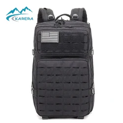 Tactical Military Assault Pack Hiking MOLLE Rucksack Laser cut Backpack