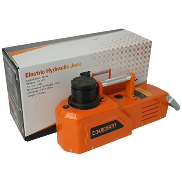 China factory direct sale 15 ton floor electric jack with LED light