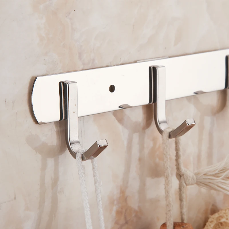 Stainless Steel Household Strong Row Clothes Hanger Hook