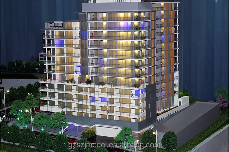 Высокое качество макет производитель, 3d миниатюрный дом building архитектура модель