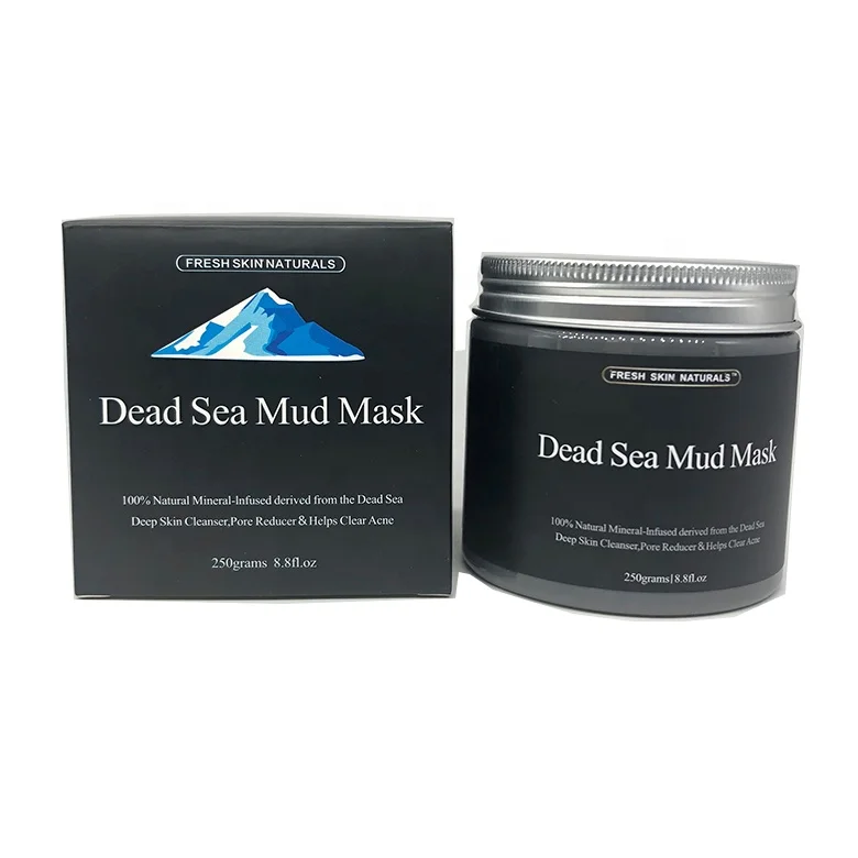 Private Label Pure Body Naturals Beauty Organic Mask Dead Sea Mud