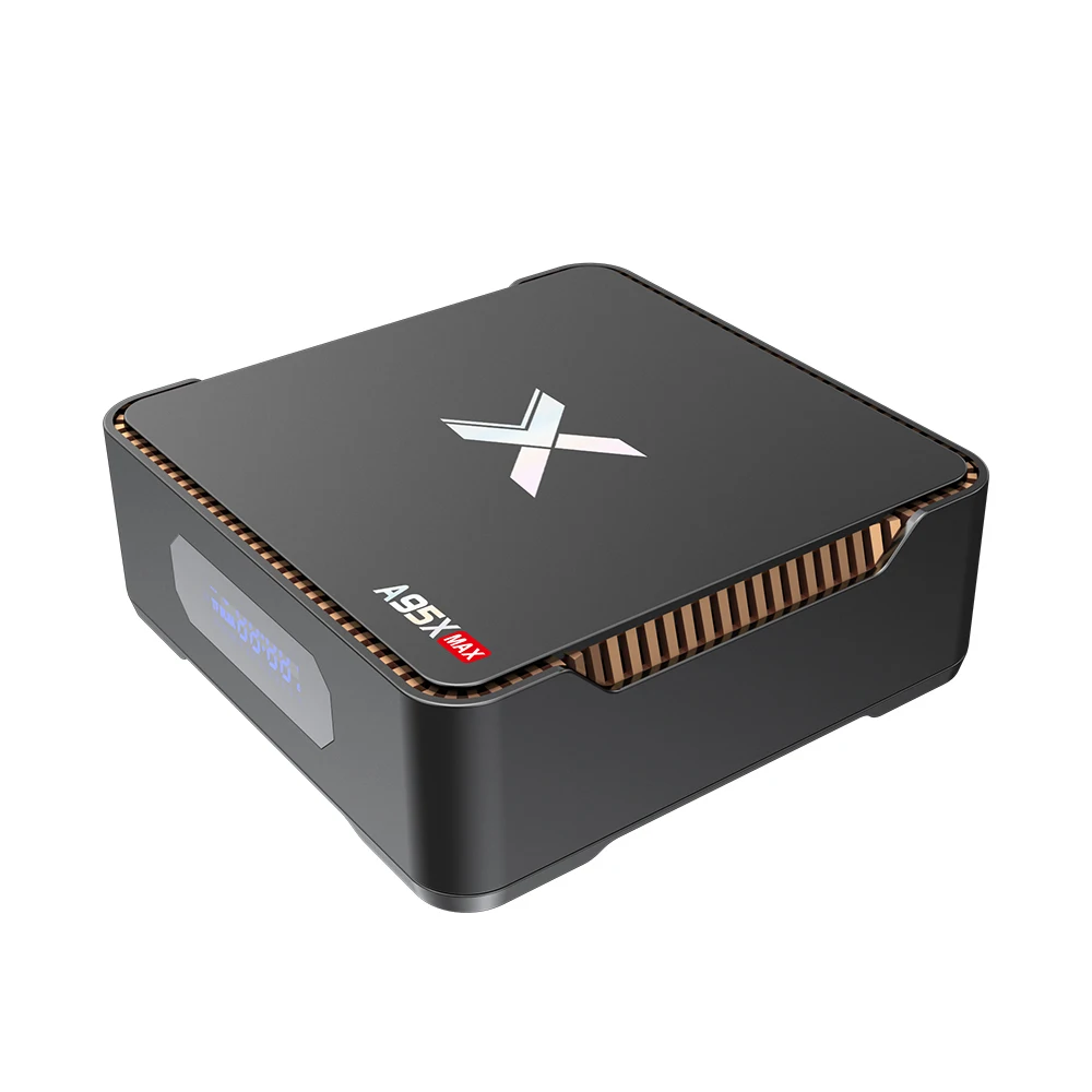 UUVISION set top box Quad core Amlogic S905X2 4G+32G With Record Function A95X Max Android TV box