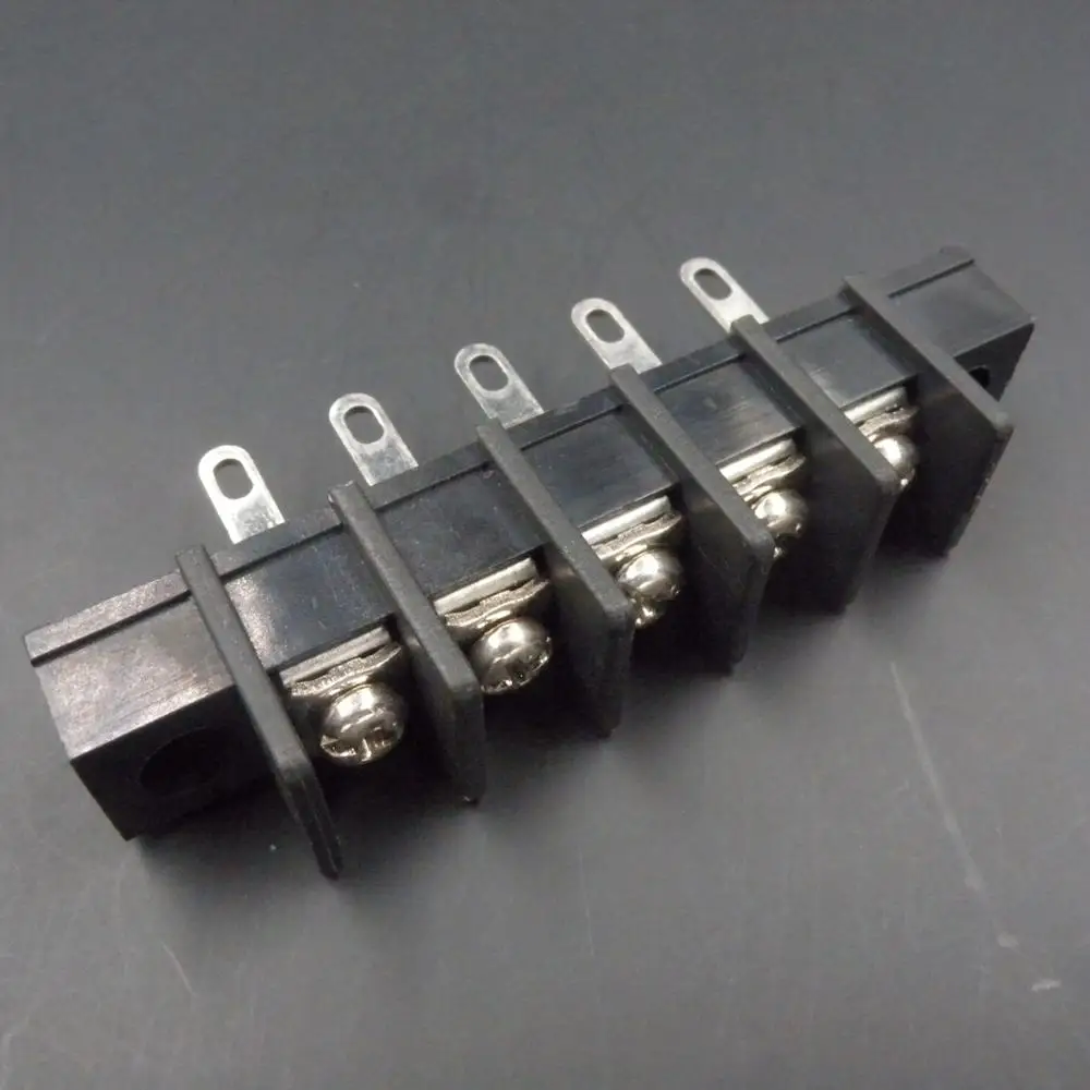 Barrier Terminal block connector 600V/50A pitch 13.0mm with COVER & FIXING SCREW LHW37SS-13.0