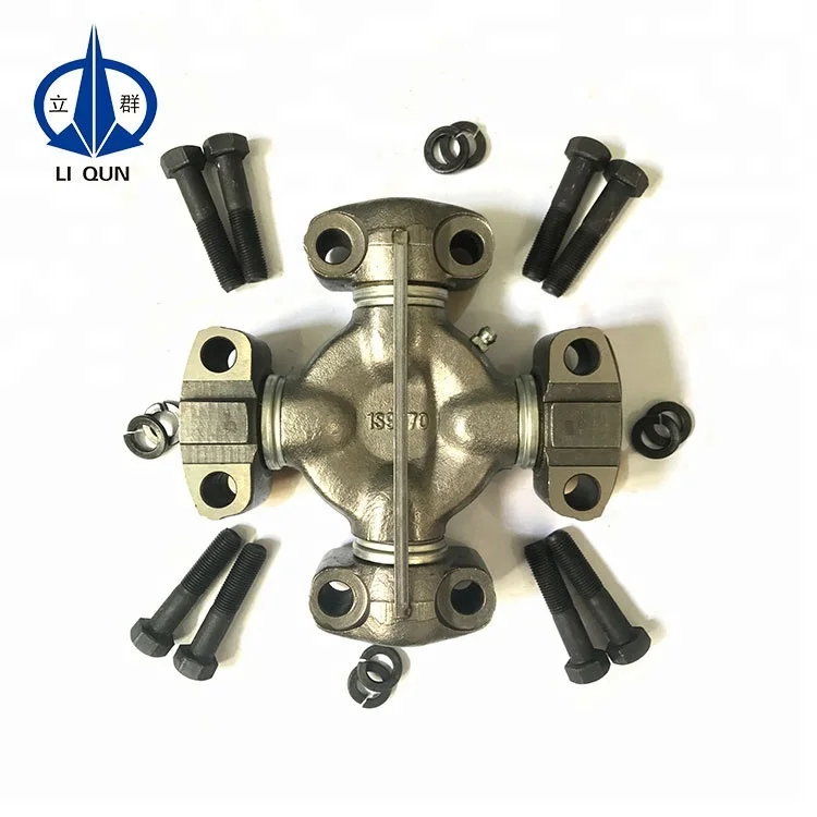 
forging universal joint for auto part, cardan universal for heavy truck drive shaft 