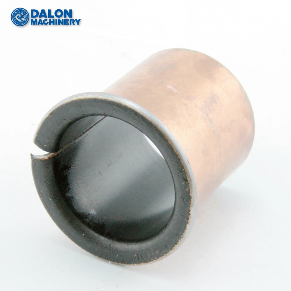 1010 oilless du self lubricating PTFE sleeve bushing bearing with copper tin plating