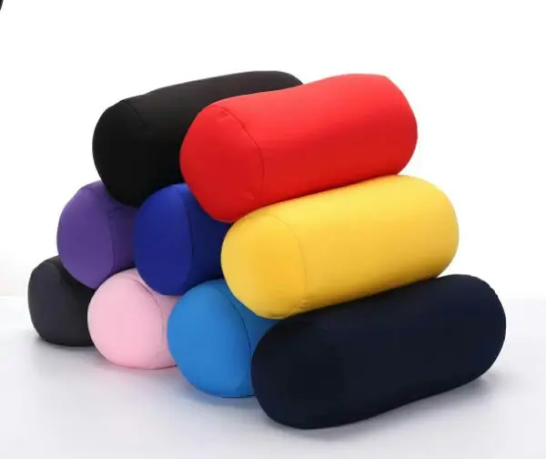 Wholesale Tube Shape Pillow Feather Soft Microfiber Pillow Travel Micro Bead Polystyrene Foam Pillow