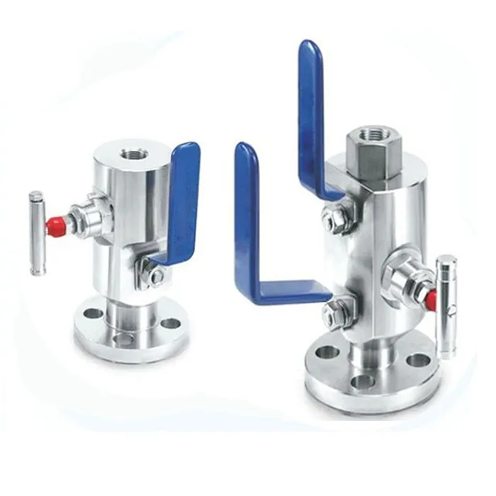 Hydraulic Monoflange Double Block And Bleed Valve