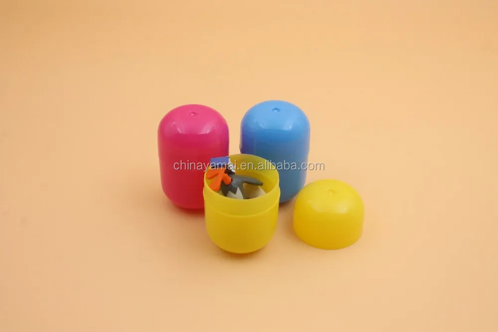 Eco-friendly Plastic Egg Capsule for toy Vending machine