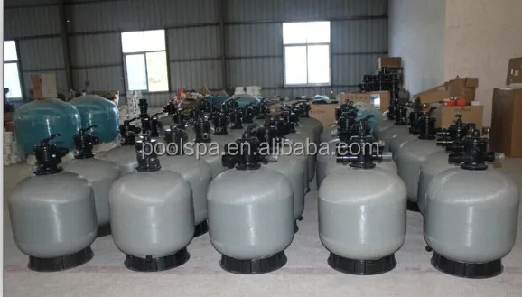Fiberglass industrial sand filter quartz sand filter tank for swimming pool