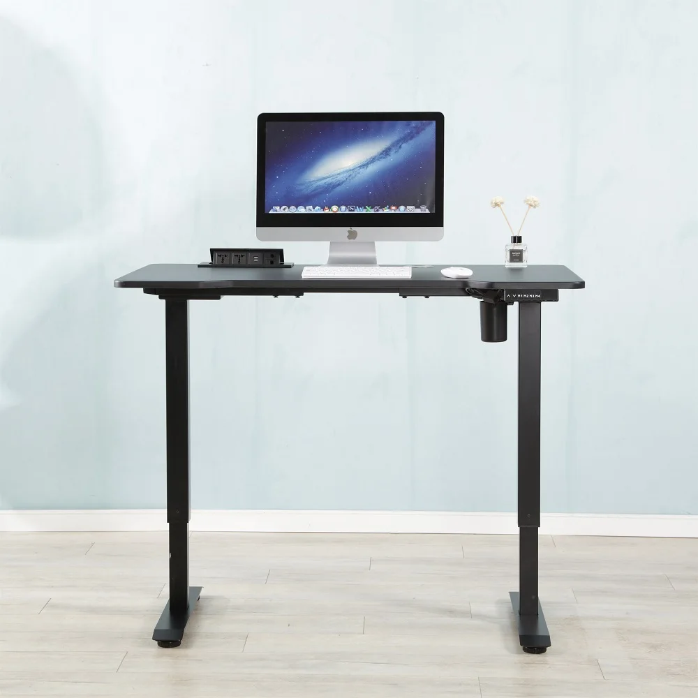 Germany Intelligent Electric Height Adjustable Standing Desk Two Segments Lifting Column