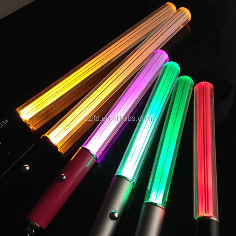 Glow Stick Party Pack Multi Color  flashing led stick lights keyring custom design logo