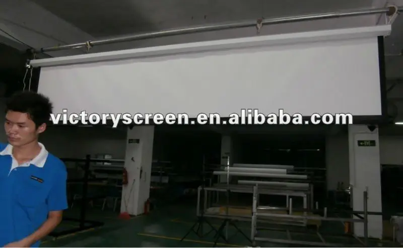 Моторизованный экран AOK с трубчатым двигателем