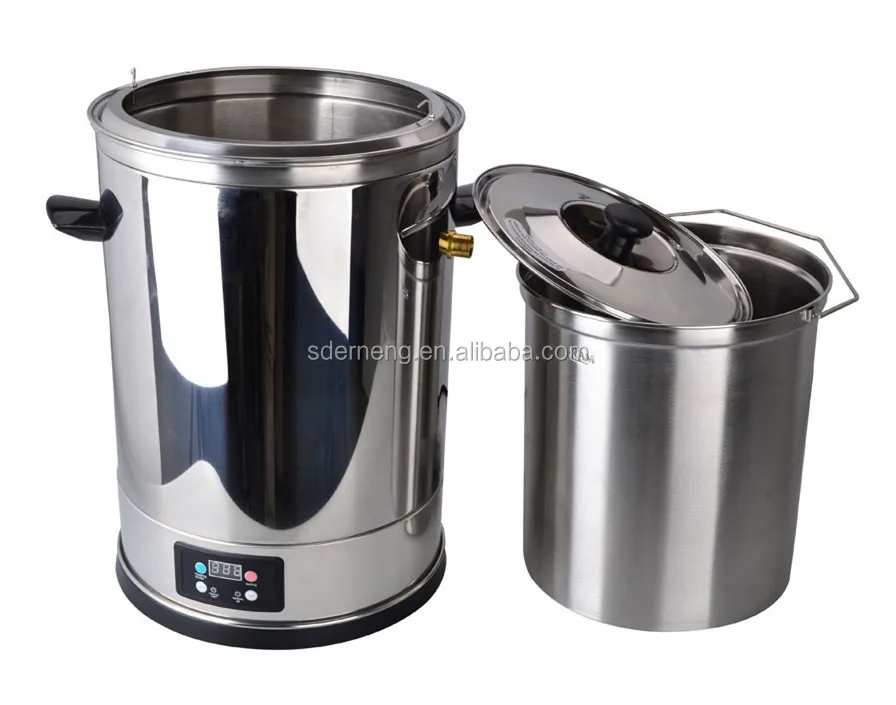 20L Stainless Steel Electric Milk Warmer Heating Boiler with LED Display
