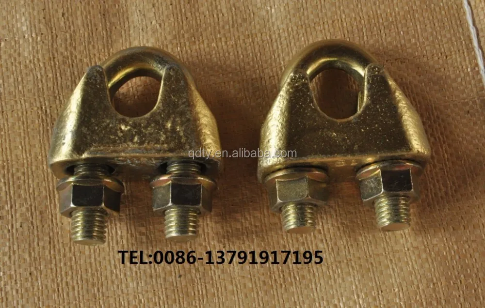 China Casting  Fitting Malleable Steel Din 1142 Wire Rope Clip
