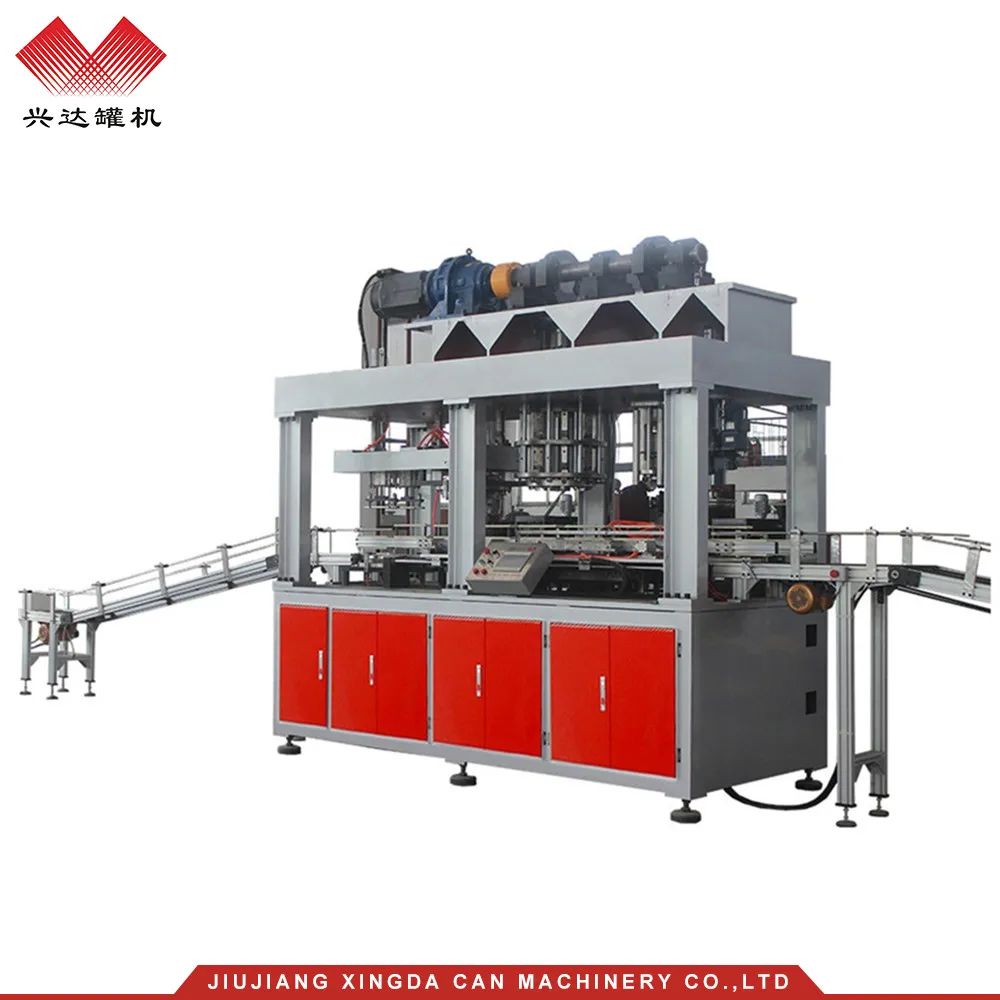 
full automatic big square tin can equipments production line 