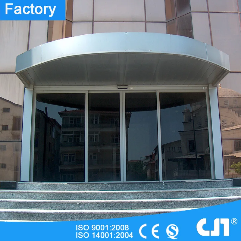 Aluminum Frame Double Open Automatic Door  commercial electric door system automatic glass sliding doors