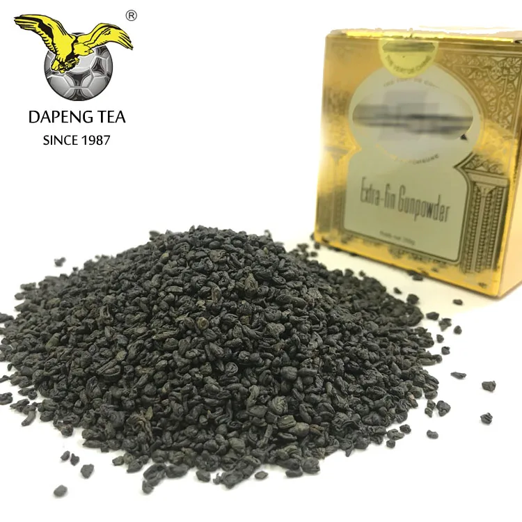 Chinese Green tea Gunpower Tea 3505 brands to Maroc