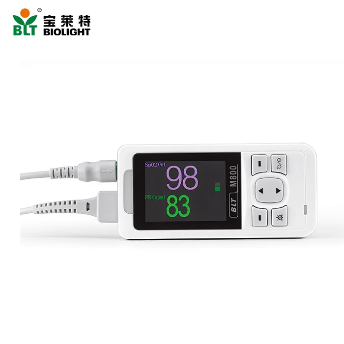 Biolight M800 Digital Pediatrico Handheld Pulse Oximeter/Oximetro/Oxymeter