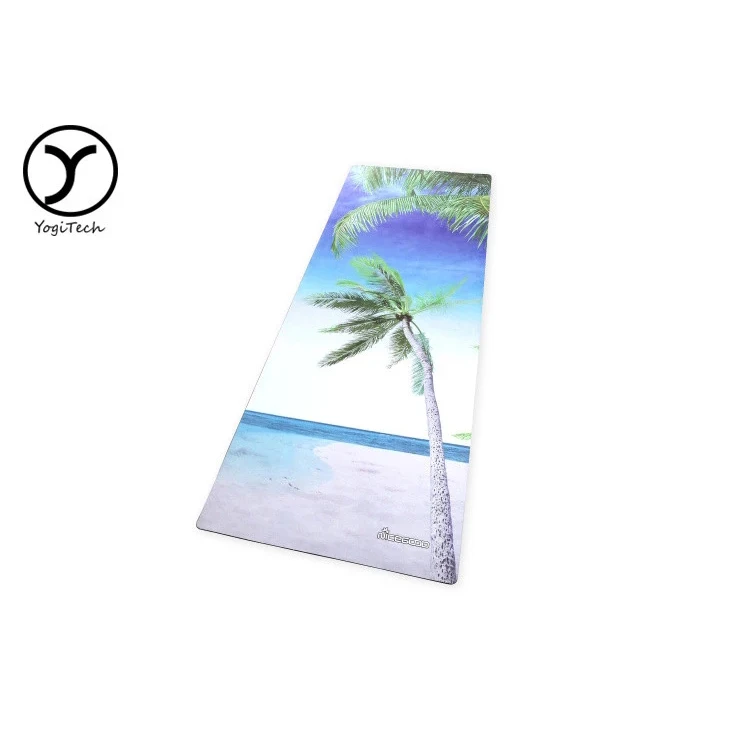 
Hangzhou Blank Sublimation Suede/Microfiber Combo yoga mat manufacturer custom made yoga mats 