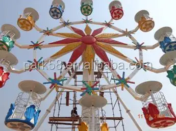 theme amusement park 20m/25m/30m/36m flower basket wonder ferris whee for salel