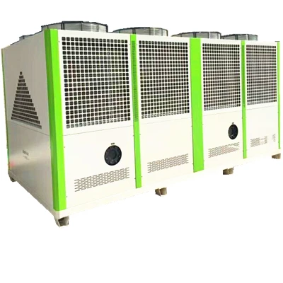 Shell and tube evaporator air cooled water screw chiller for industrial cooling( R22/R407C/R404A refrigerant)