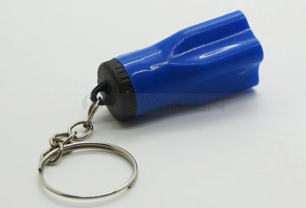 Mini Home LED Portable Star Flashlight Key Chain Torch with Battery