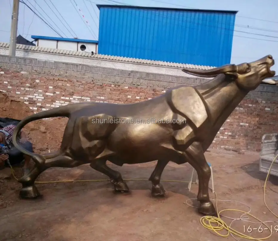 Life Size Cow Statue animal fiberglass sculpture