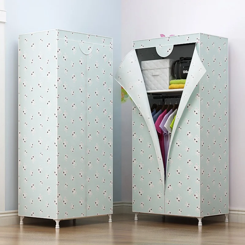 
Portable Clothes Closet Waterproof cloth Wardrobe Storage Organizer 