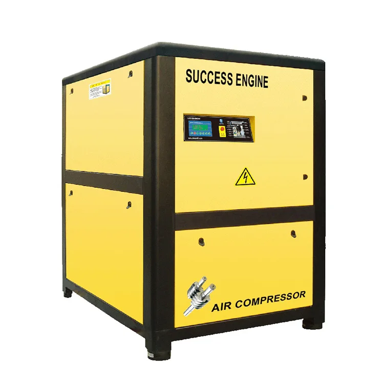 Промышленный вращающийся ременной приводной винтовой воздушный компрессор с двигателем 55 кВт 300 куб.