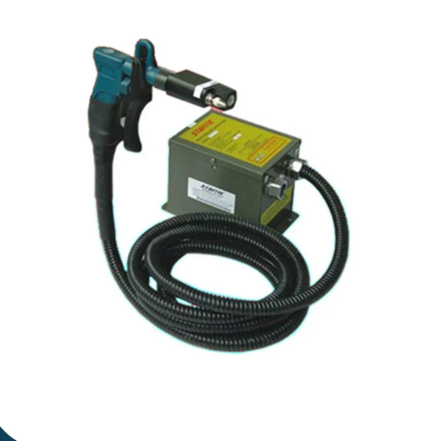 fast discharge antistatic ionizing air gun ,ESD airless spray gun with ionizing power supply
