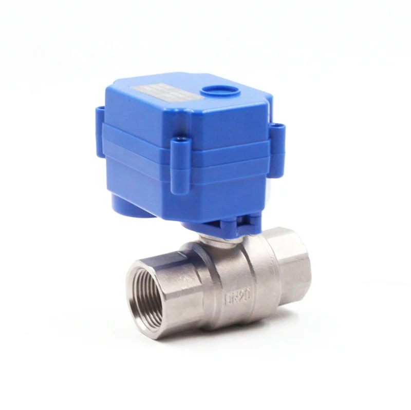 electric water brass ball control valve 2 wire 3 wire 5 wire electric motor operated control valve
