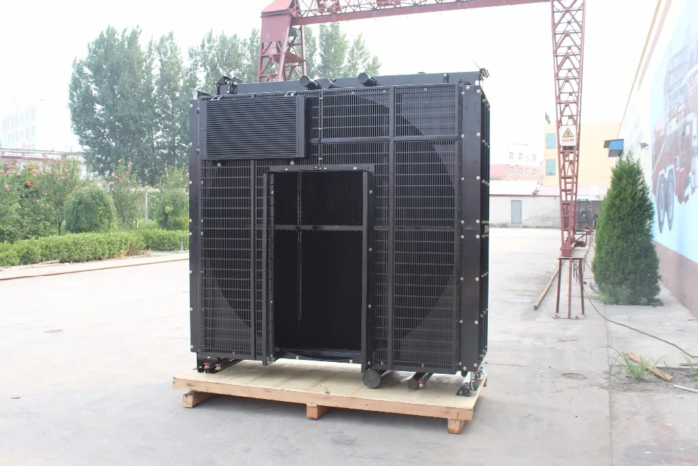QSX15-G6 Diesel Generator Radiator For Cummins Genset Engine