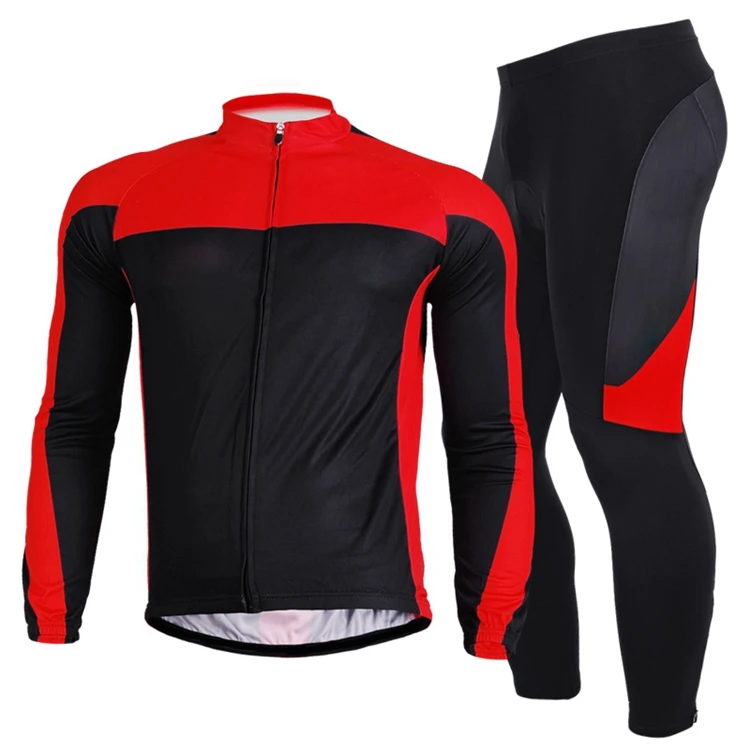
Winter Road Sublimated Child Sleeve Mtb Cycling Jersey Long Set 