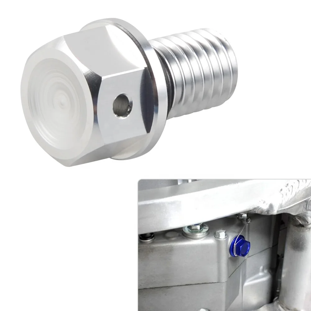 NiceCNC магнитные заглушки для слива масла болт KAWASAKI KX125 KX250 1996-2008 2019-2020 KX450F 2016-2018